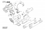 Bosch 3 600 J16 000 Gbl 860 Garden Blower / Vacuum 36 V / Eu Spare Parts