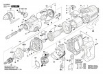Bosch 3 601 A8B 002 Gsb 162-2 Re Percussion Drill 230 V / Eu Spare Parts