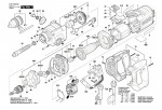 Bosch 3 601 A8B 003 Gsb 162-2 Re Percussion Drill 230 V / Eu Spare Parts