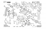 Bosch 3 601 A9C 900 Gsb 24-2 Percussion Drill 230 V / Eu Spare Parts
