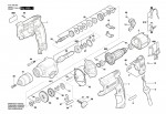 Bosch 3 601 AB2 000 Gbm 13-2 Re Drill 230 V / Eu Spare Parts