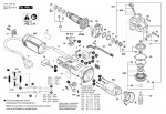 Bosch 3 601 CA6 102 Gws 12-125 Angle Grinder 230 V / Eu Spare Parts