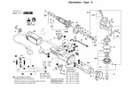 Bosch 3 601 CA6 172 Gws 12-125 Angle Grinder 230 V / Gb Spare Parts