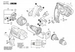 Bosch 3 601 D73 601 Gbm 10 Re Drill 230 V / Eu Spare Parts