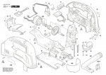 Bosch 3 601 EB1 000 Gst 18V-155 Bc Cordless Jigsaw 18 V / Eu Spare Parts