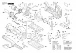 Bosch 3 601 EB2 000 Gst 18V-125 S Cordless Jigsaw / Eu Spare Parts