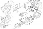 Bosch 3 601 F4C 861 Gsa 1100 E Reciprocating Saw 110 V / Gb Spare Parts