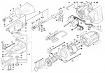 Bosch 3 601 F4C 871 Gsa 1100 E Reciprocating Saw 230 V / Gb Spare Parts