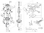 Bosch 3 601 FA0 000 Glf 55-6 Router 230 V / Eu Spare Parts