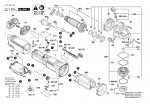 Bosch 3 601 GD0 700 Gws 17-125 Sb Angle Grinder / Eu Spare Parts