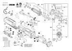 Bosch 3 601 GD1 600 Gws 17-150 Ps Angle Grinder / Eu Spare Parts