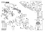 Bosch 3 601 H81 M00 Gws 22-180 Jh Angle Grinder 230 V / Eu Spare Parts