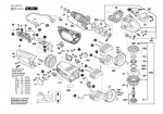 Bosch 3 601 H92 FH2 Gws 24-180 Lvi Angle Grinder Spare Parts