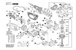 Bosch 3 601 H92 HE2 Gws 24-180 Lvi Angle Grinder 220 V Spare Parts