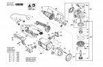 Bosch 3 601 HC1 300 Gws 22-230 J Angle Grinder Spare Parts