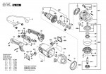 Bosch 3 601 HC1 302 Gws 22-230 J Angle Grinder 230 V / Eu Spare Parts