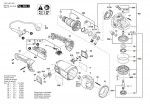 Bosch 3 601 HC1 304 Gws 22-230 J Angle Grinder / Eu Spare Parts