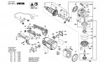 Bosch 3 601 HC3 103 Gws 24-230 P Angle Grinder Spare Parts