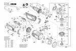 Bosch 3 601 HC6 300 Gws 27-180 Jr Angle Grinder 230 V / Eu Spare Parts