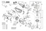 Bosch 3 601 HC7 100 Gws 27-230 Pr Angle Grinder 230 V / Eu Spare Parts