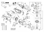 Bosch 3 601 HC7 300 Gws 27-230 Jr Angle Grinder 230 V / Eu Spare Parts