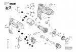 Bosch 3 603 A31 401 Universalimpact 7500 Percussion Drill 230 V / Eu Spare Parts