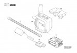 Bosch 3 603 J47 200 Easyinflate 18V Air Pump 18 V Spare Parts