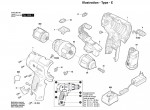 Bosch 3 603 JB6 170 Easyimpact12 Cordless Impact Drill 12 V / Gb Spare Parts