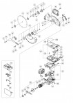 Hikoki C1810DFA Cordless Miter Saw Spare Parts