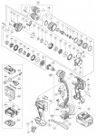 Hikoki DV36DA Cordless Impact Drill/Combi Drill Spare Parts