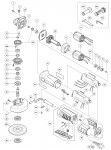 Hikoki G12BYEQ Disc Grinder Spare Parts