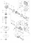 Hikoki G13SRA Disc Grinder Spare Parts