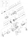 Hikoki HMGP3A Hand Grinder Spare Parts