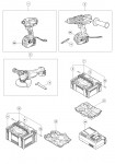 Hikoki KC18DRBL Cordless Combo Kit Spare Parts