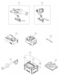 Hikoki KC36DC Cordless Combo Kit Spare Parts