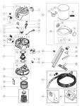 Hikoki RP300YDL Power Tool Dust Collecter Spare Parts