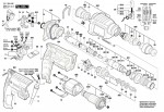 Bosch 3 611 B5A 4C0 Gbh 2-20 Dre Rotary Hammer 115 V Spare Parts