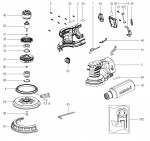 Metabo 00411000 Sxa 18 Ltx 150 Bl Disc Sanders Spare Parts