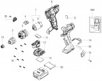 Metabo 01036380 Powermaxx Bs 12 Cordless Drill Driver Spare Parts