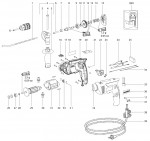 Metabo 01159310 Sb 561 Impact Drills Spare Parts