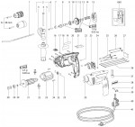 Metabo 01160360 Sbe 561 Impact Drills Spare Parts