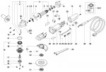 Metabo 01231181 W 750-125 Small Angle Grinder Spare Parts