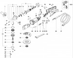 Metabo 01243280 Wev 1500-125 Rt Small Angle Grinder Spare Parts