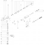Metabo 01591000 Dw 10-125 Quick Pneumatic Tools Spare Parts