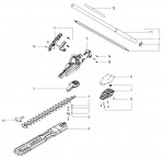 Metabo 01726000 Ma-Hs 50 Garden Tools Spare Parts