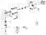 Metabo 01737420 Wpb 18 Lt Bl 11-150 Quick Ds Small Angle Grinder Spare Parts