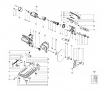 Metabo 01786390 Cs 22-355 Chop Saw Spare Parts