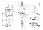 Metabo 02071000 As 36-18 L 20 Pc Special Vacuum Cleaner Spare Parts