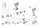 Metabo 02201000 Bs 18 Ltx-X3 Quick Cordless Drill Driver Spare Parts