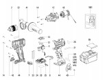 Metabo 02361000 Sb 18 Ltx Bl Q I Impact Drills Spare Parts